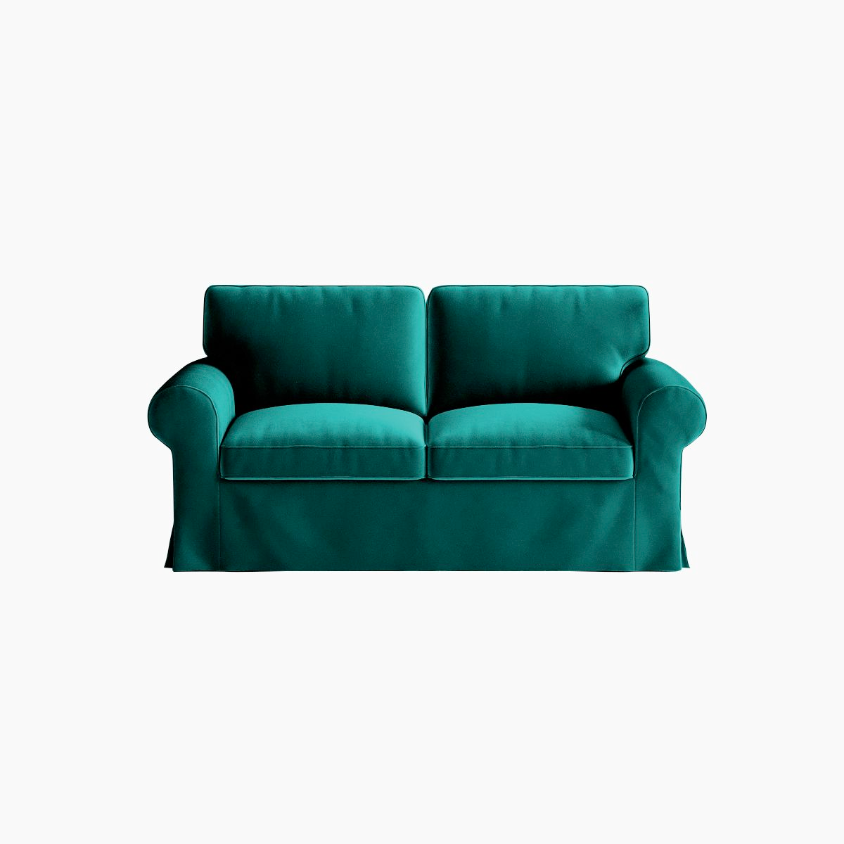 IKEA Ektorp Two-Seater Armchair, Velvet