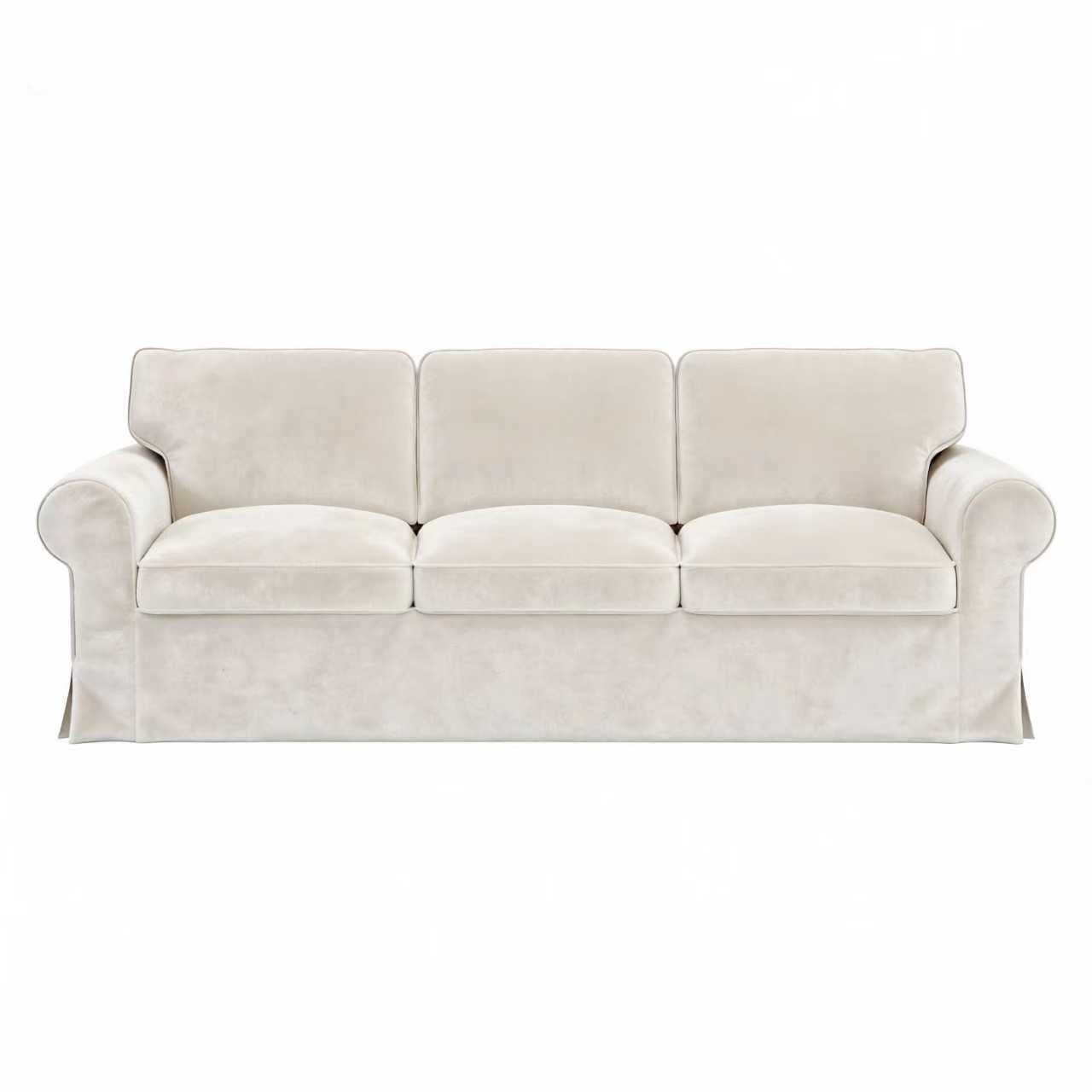 IKEA Ektorp Three-Seater Armchair, Velvet